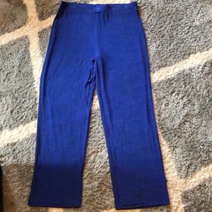 Chico’s travelers pants in royal blue